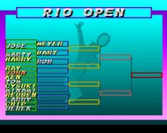 une photo d'Ã©cran de Super Tennis sur Nintendo Super Nes